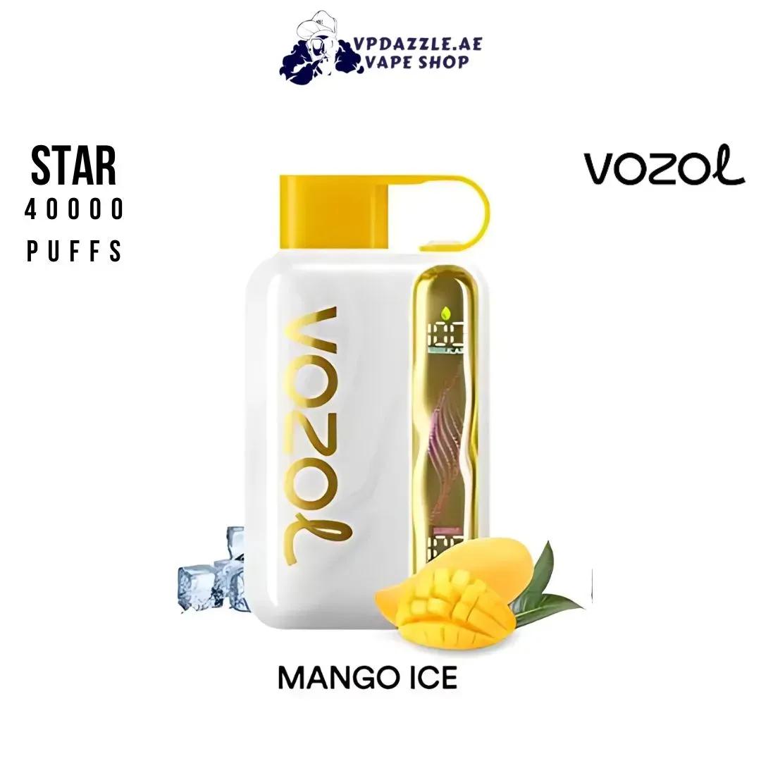 Vozol Star Cherimoya Grapefruit Berries flavor 40000 puffs