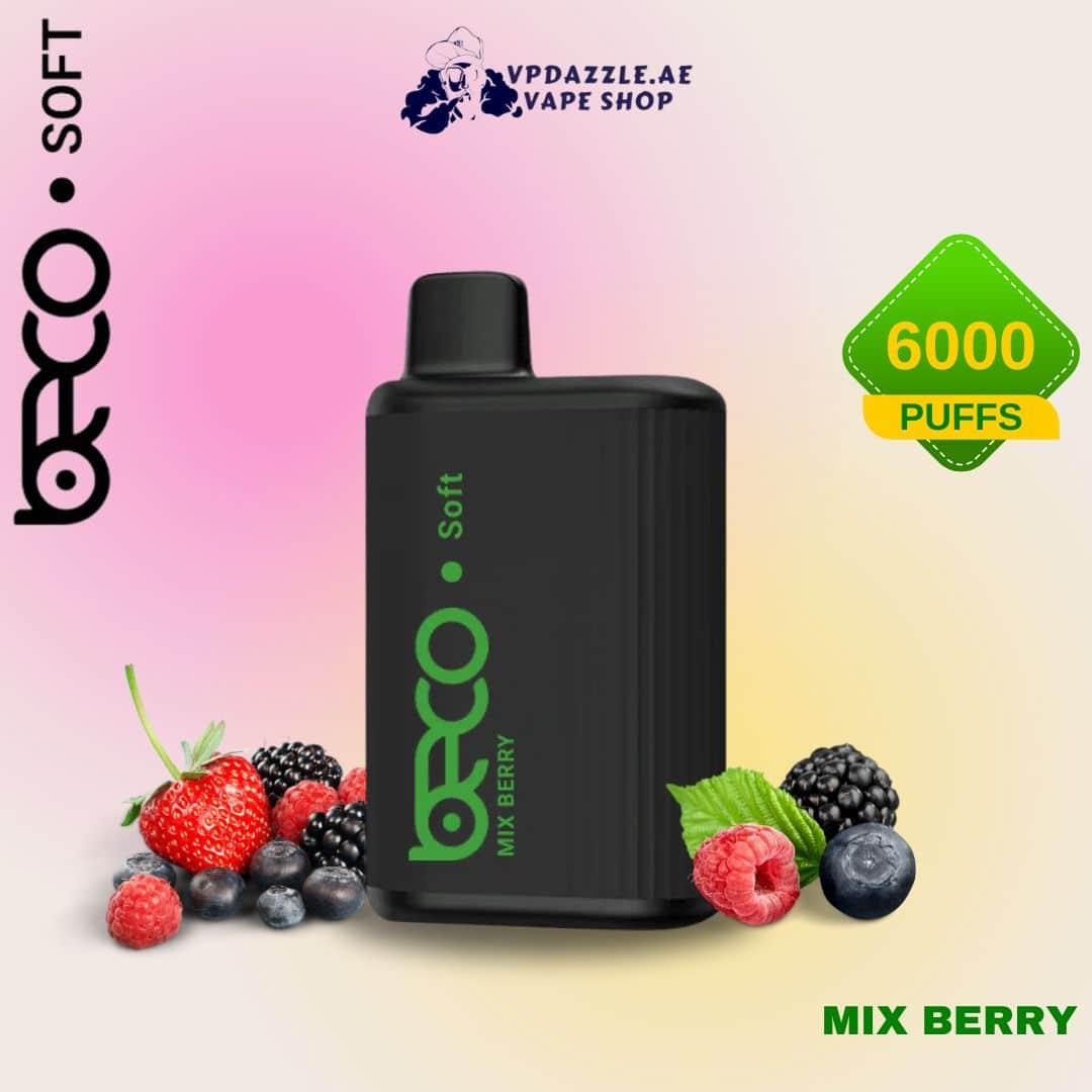 Beco soft Mix Berry 6000 puffs