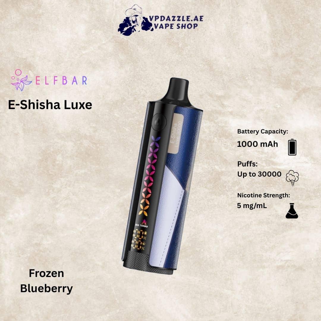 Elfbar E-Shisha Luxe Frozen Blueberry 30000 Puffs