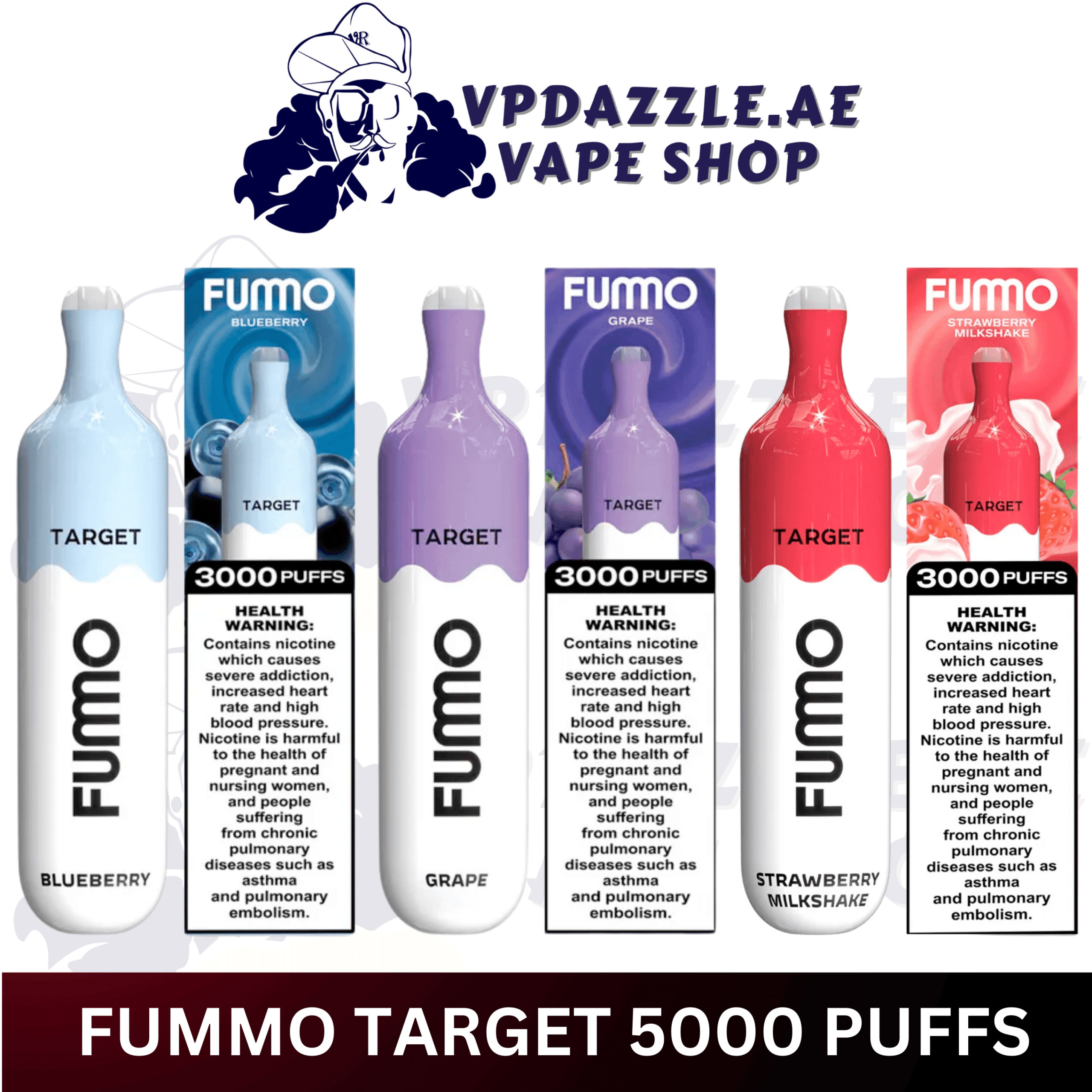 Fummo Target 3000 Puffs