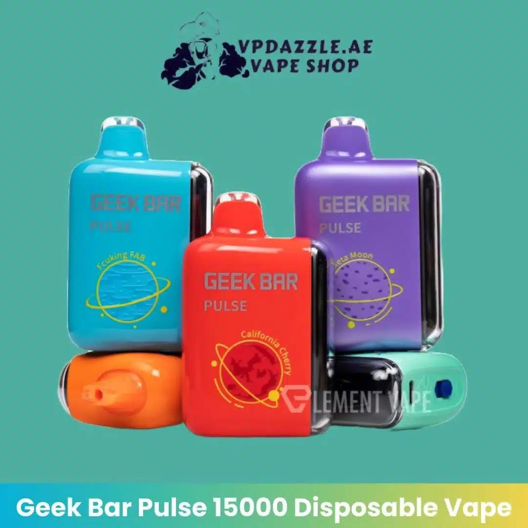 Geek Bar Pulse 15000 puffs Disposable Vape in Dubai, UAE