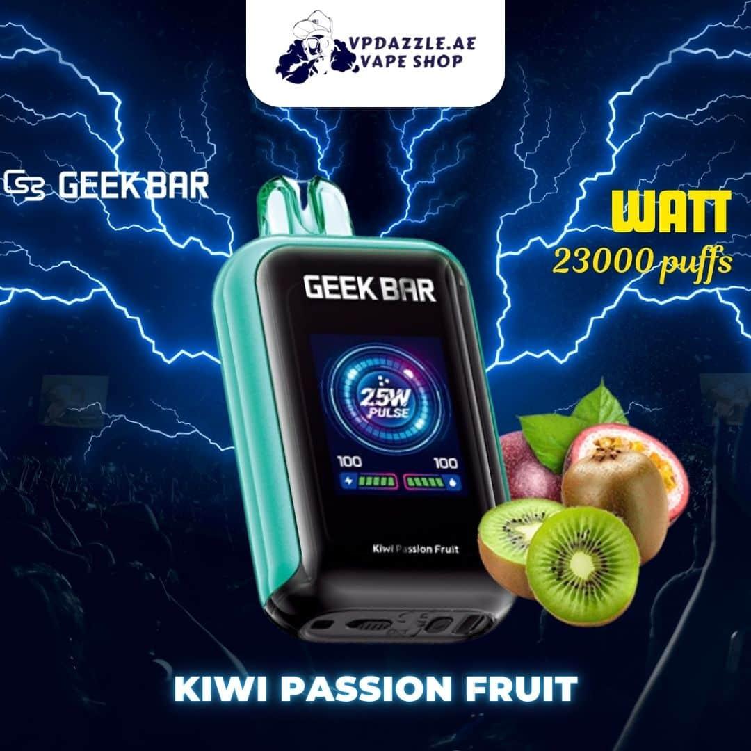Geekbar Watt Kiwi Passion Fruit 23k puffs