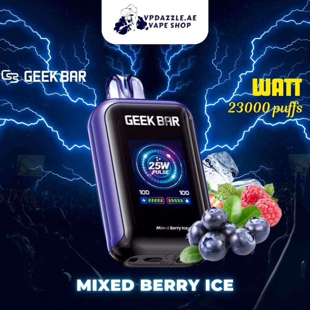 Geekbar Watt Mixed Berry Ice 23k puffs