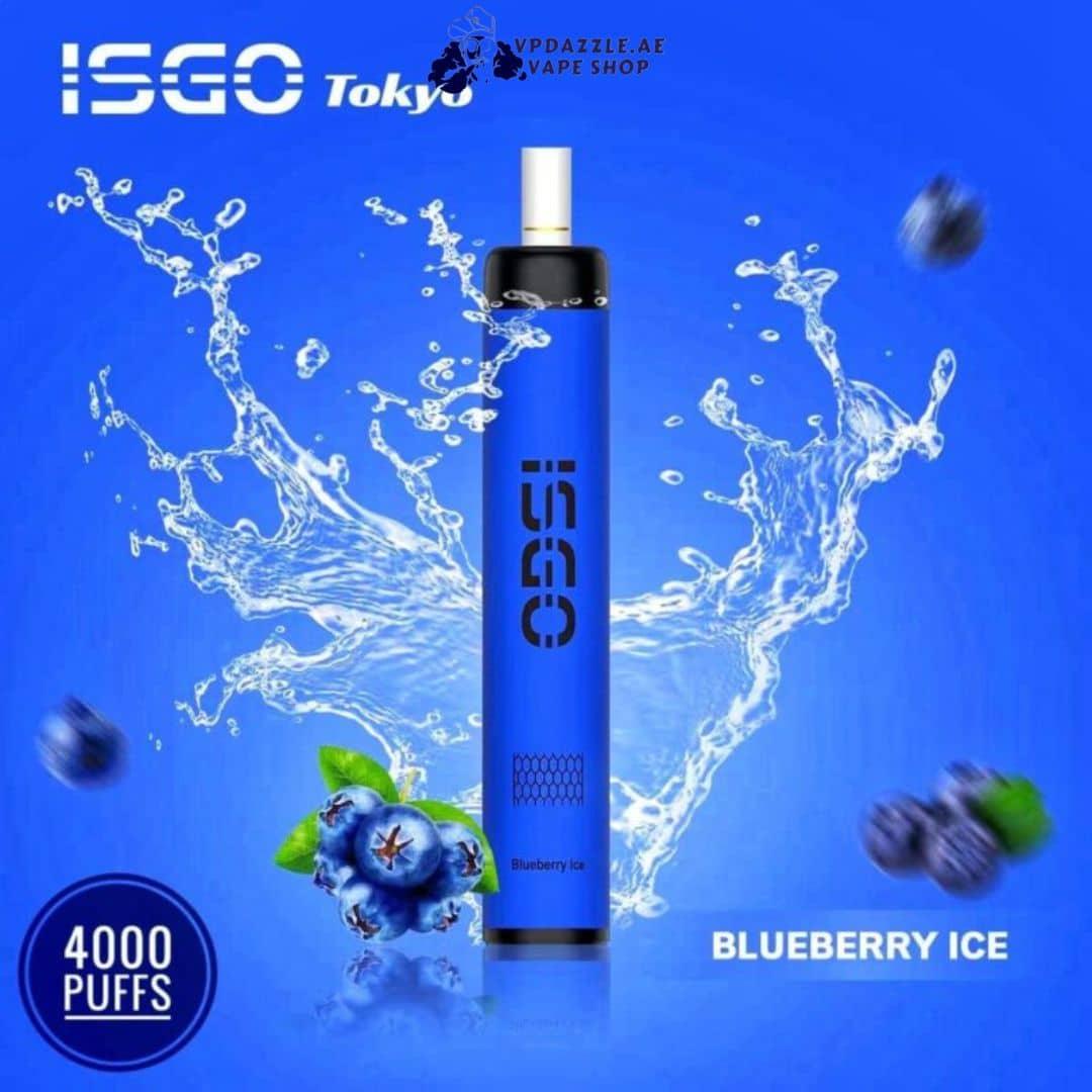 Isgo Tokyo Blueberry Ice 4000 puffs