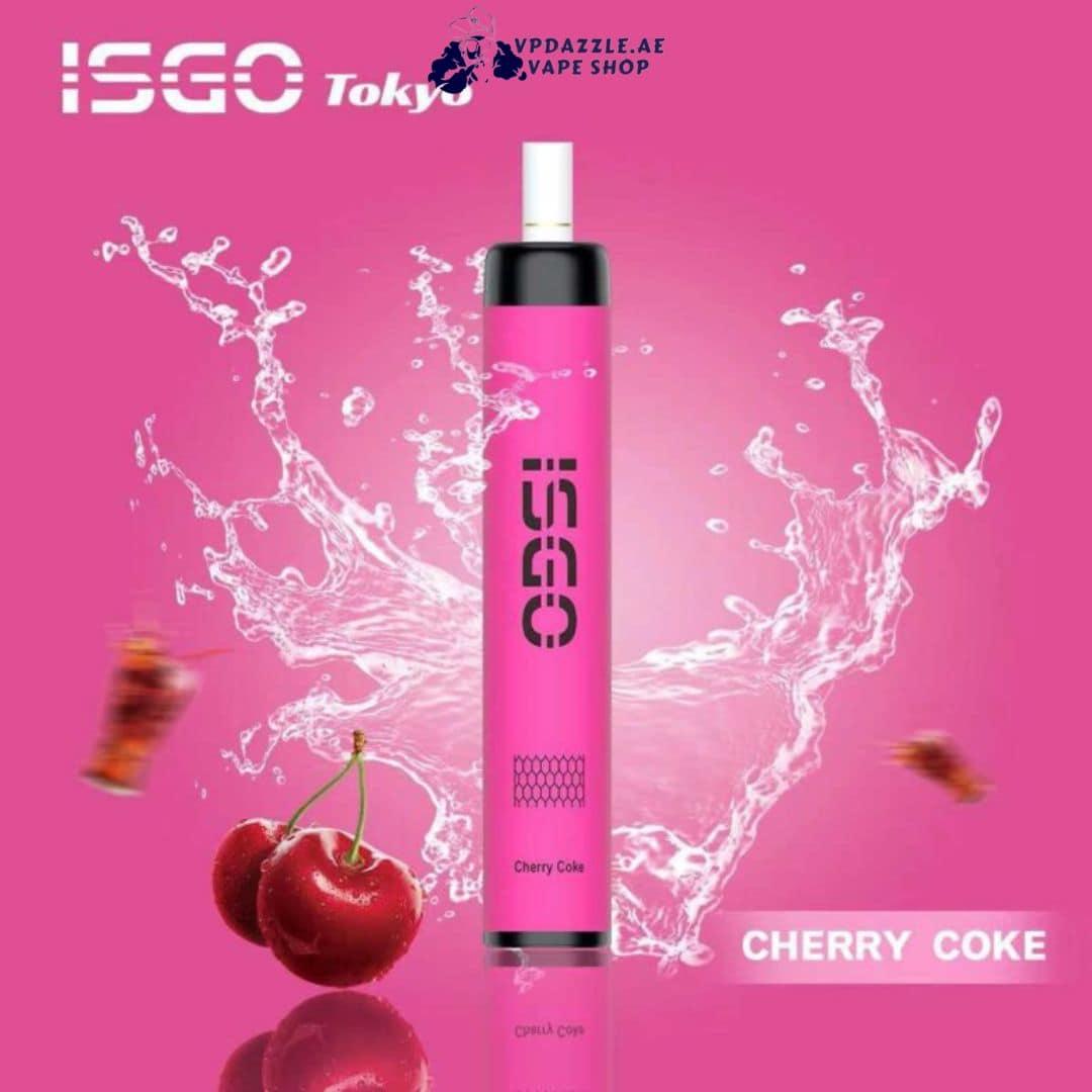 Isgo Tokyo Cherry Coke 4000 puffs