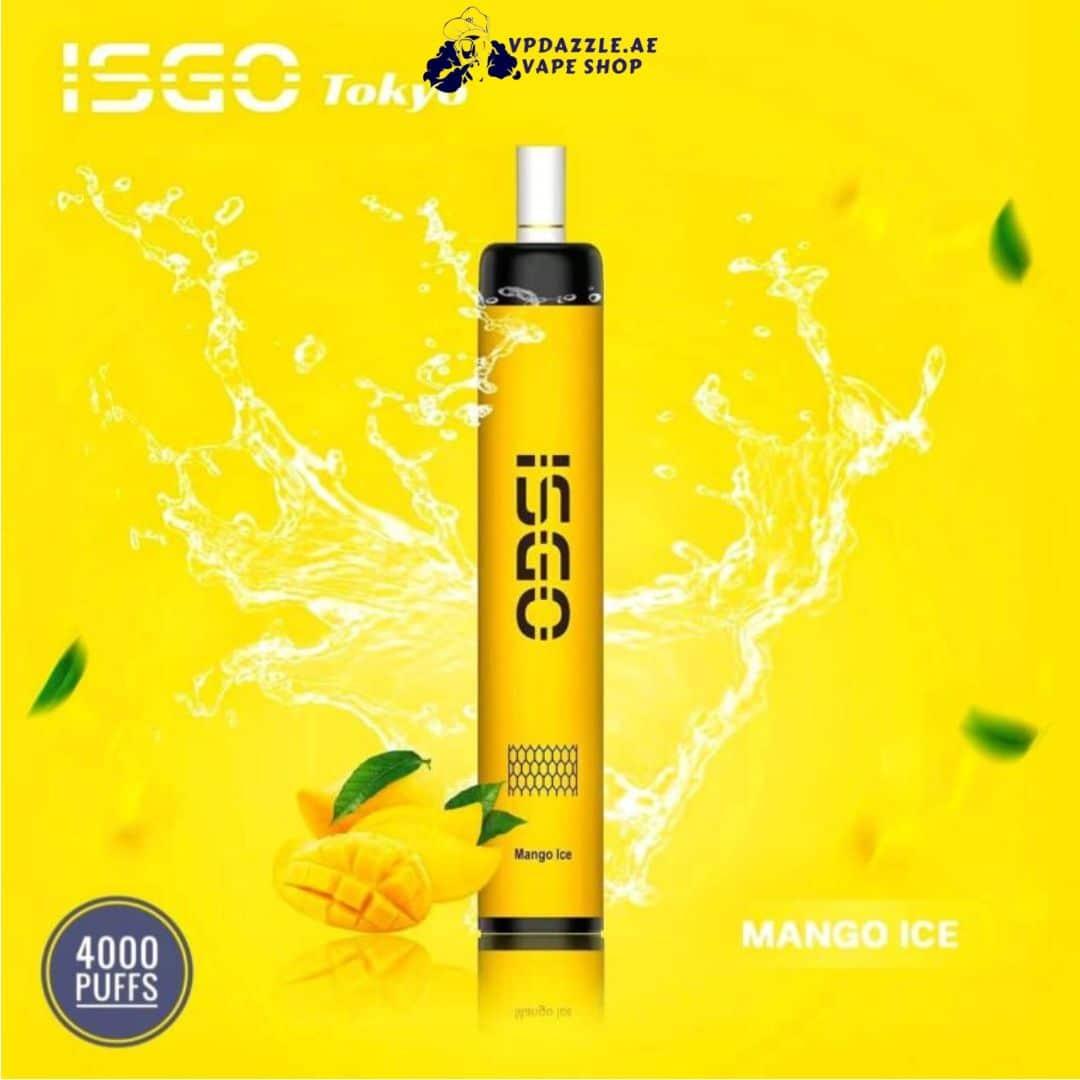 Isgo Tokyo Mango Ice 4000 puffs