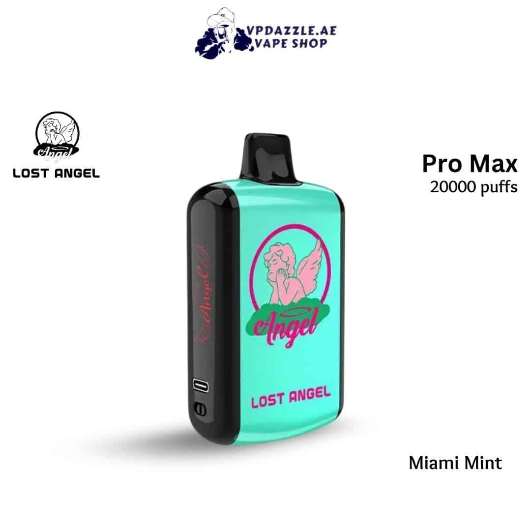 Lost Angel pro max Miami Mint 20000 puffs