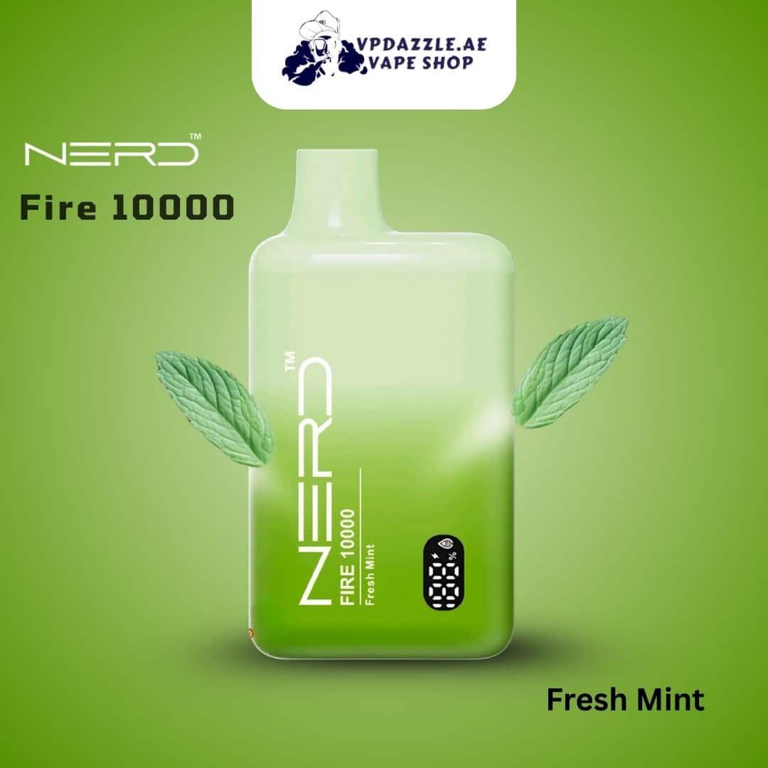 Nerd Fire Fresh Mint 10000 Puffs