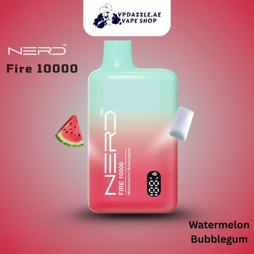 Nerd Fire Watermelon Bubblegum 10000 Puffs