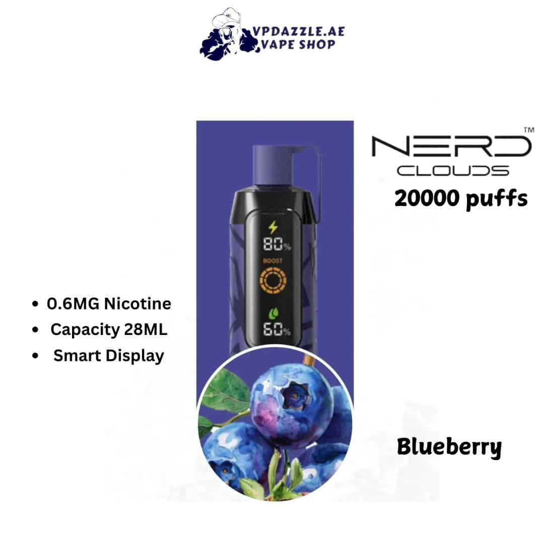 Nerd cloud Blueberry 20k puffs