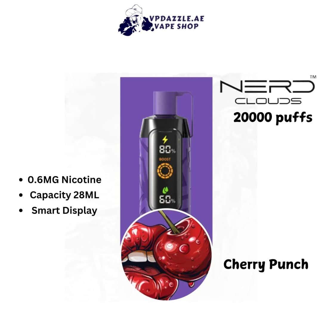 Nerd cloud Cherry Punch 20k puffs