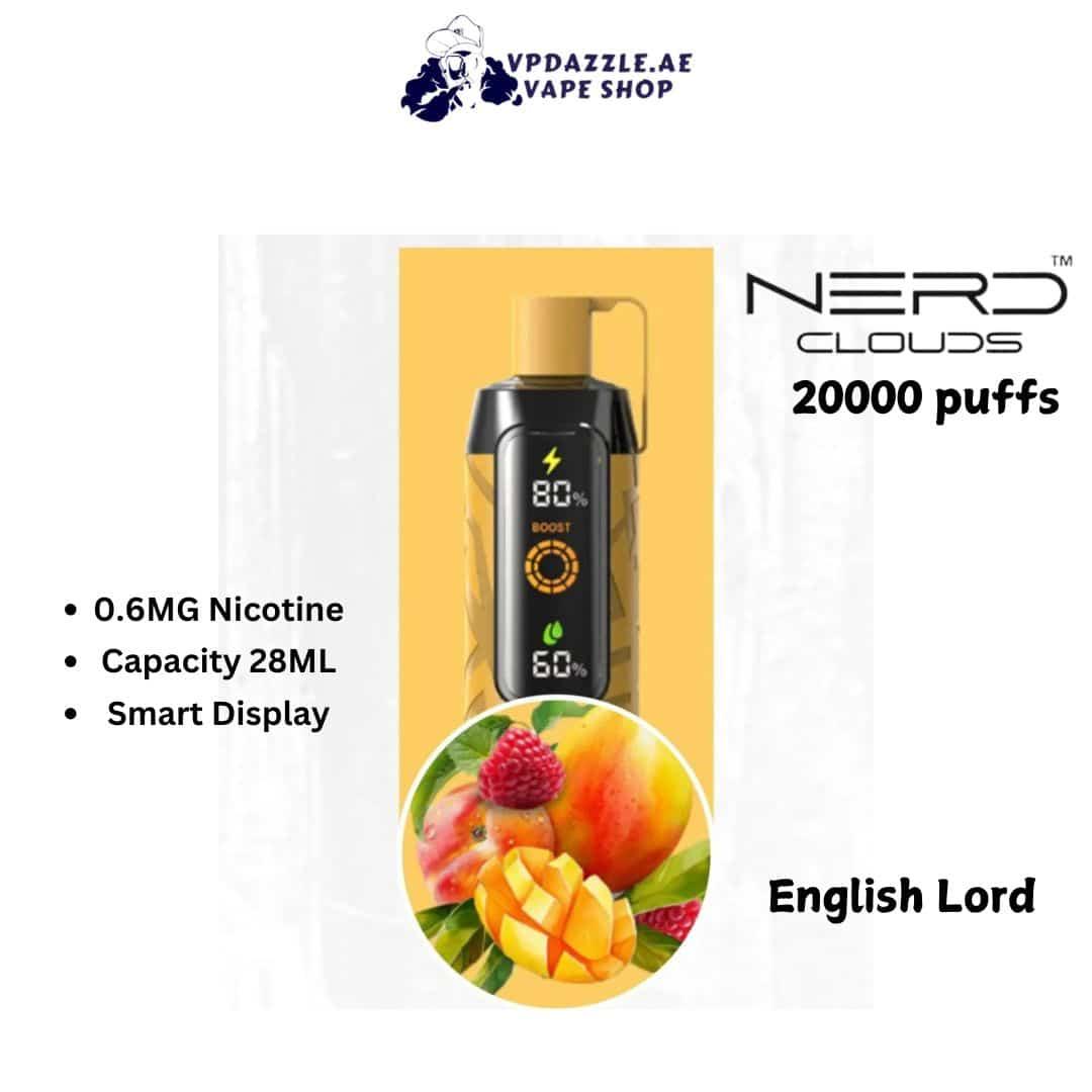 Nerd cloud English Lord 20k puffs