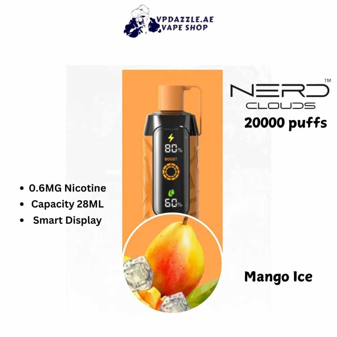 Nerd cloud Mango Ice 20k puffs