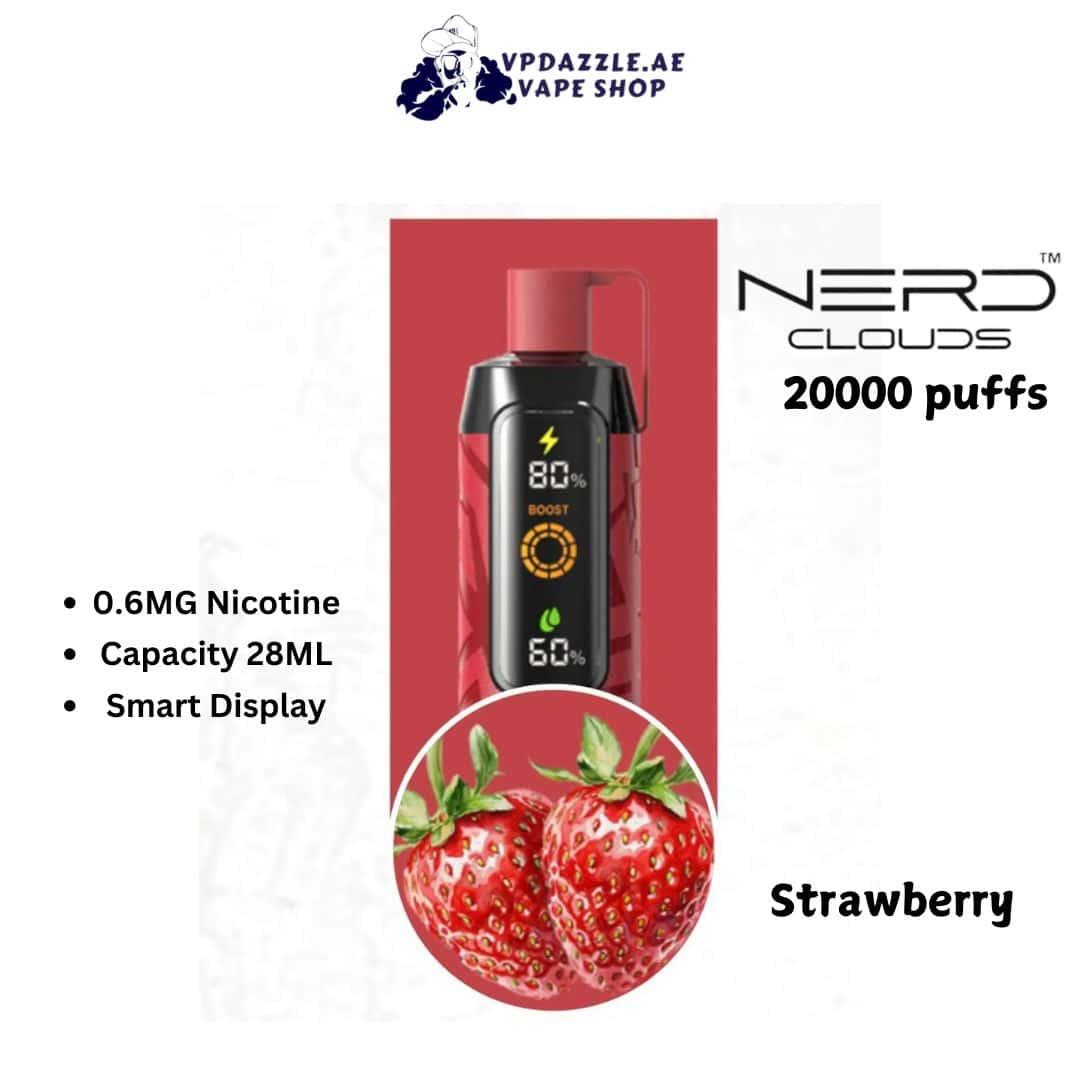 Nerd cloud Strawberry 20k puffs