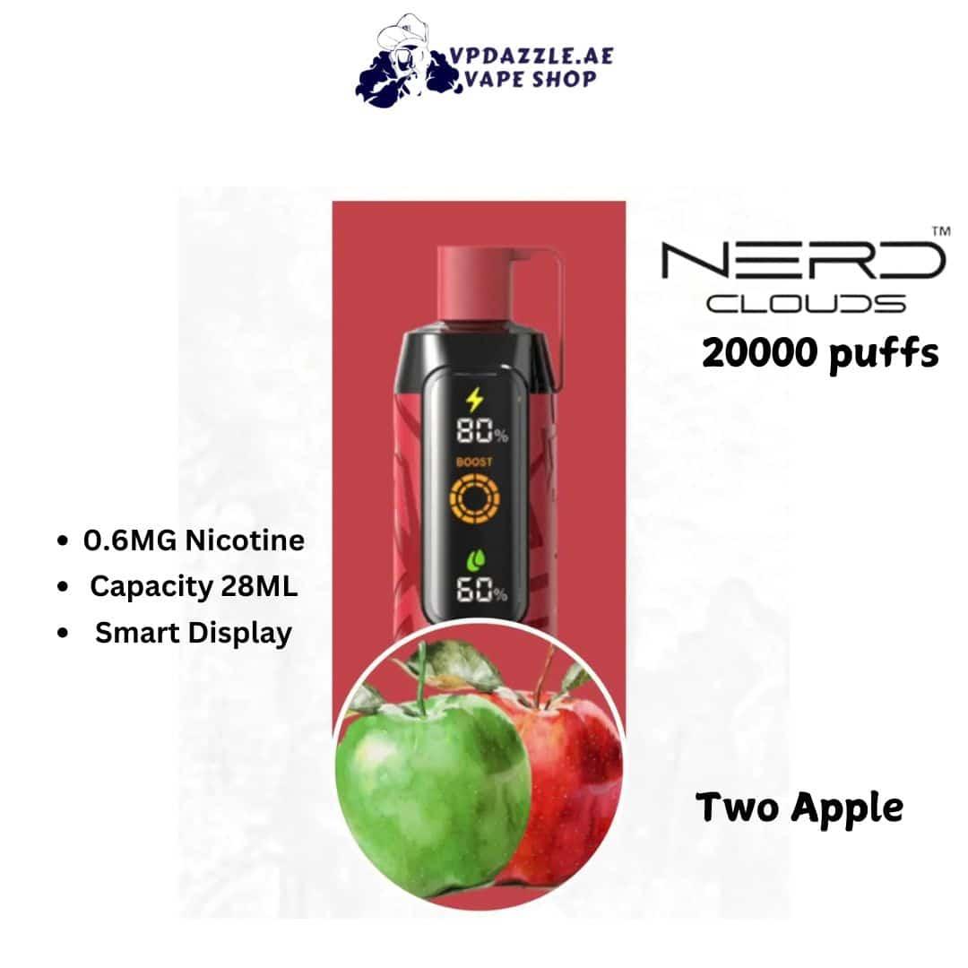 Nerd cloud Two Apple 20k puffs