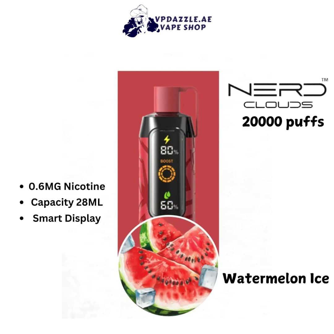 Nerd cloud Watermelon Ice 20k puffs