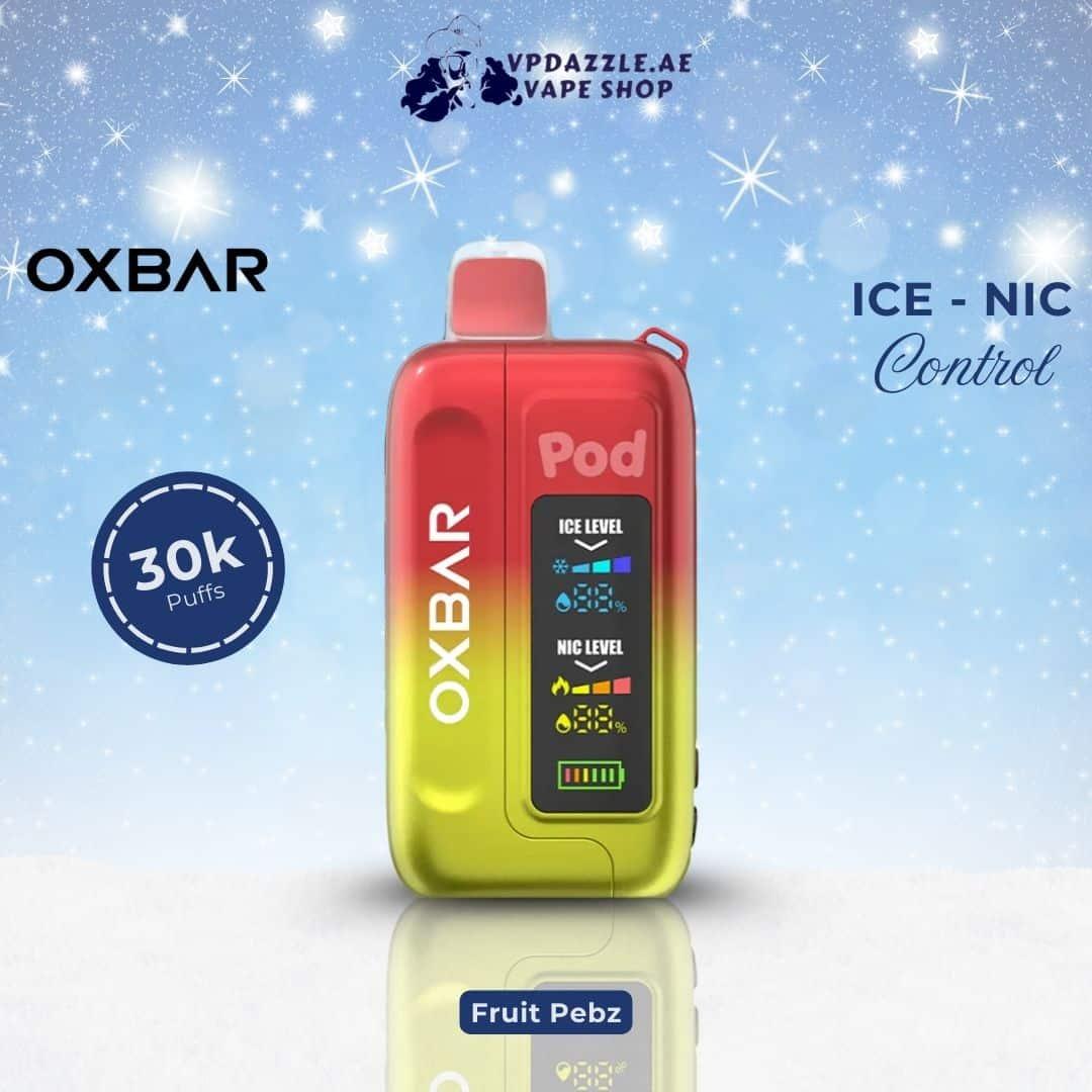 Oxbar Ice Nic Control Fruit Pebz 35000 Puffs