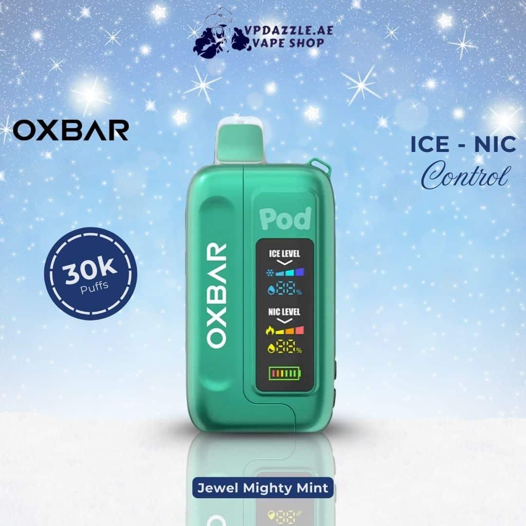 Oxbar Ice Nic Control Jewel Mighty Mint 35000 Puffs