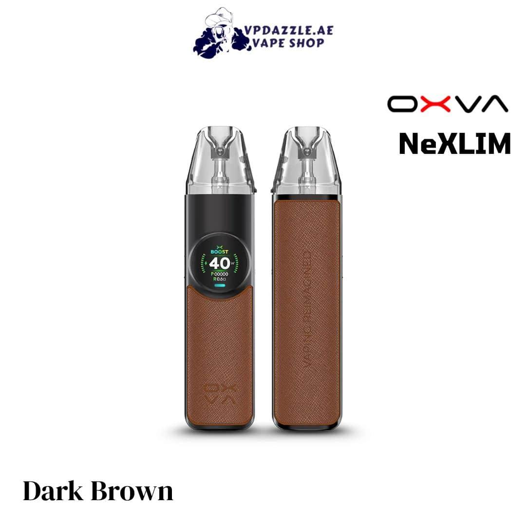 Oxva NeXLIM Dark Brown Vape Pod Kit