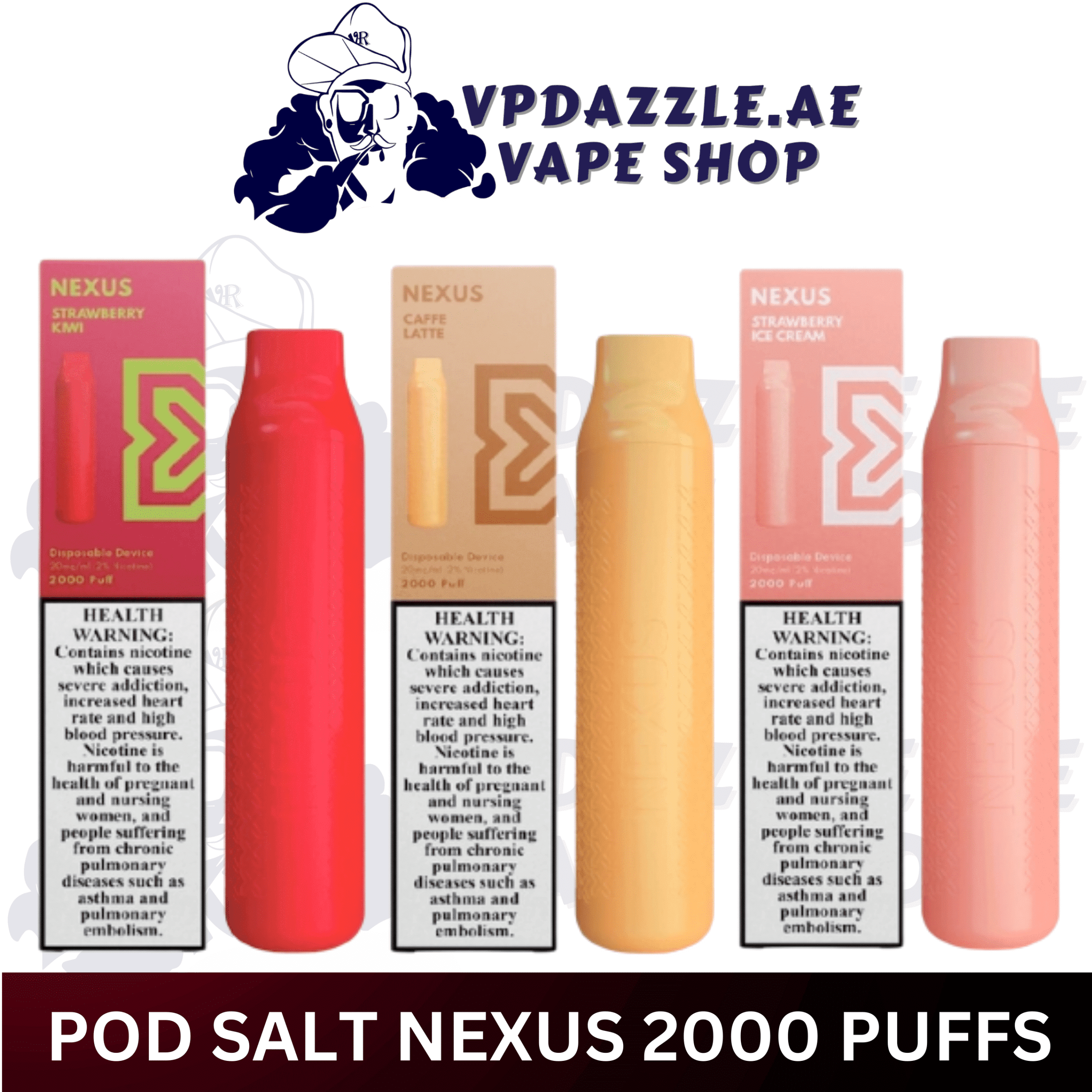 POD SALT NEXUS 2000 PUFFS