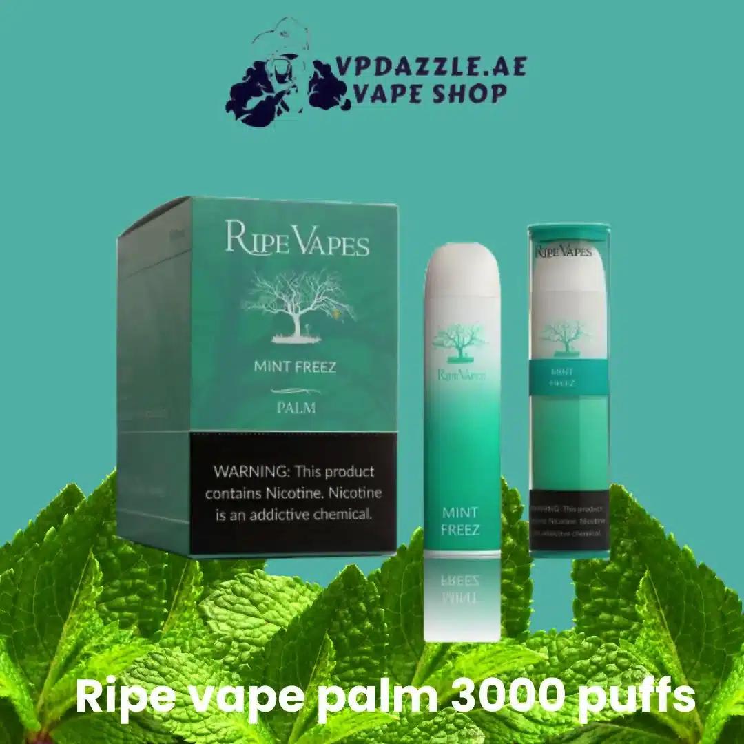 Ripe vape palm 3000 puffs disposable vape