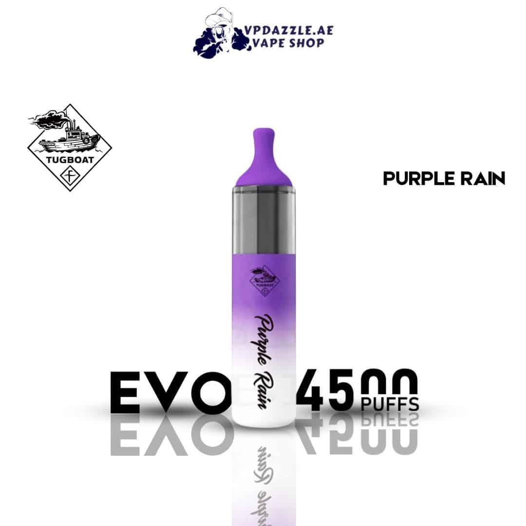 TUGBOAT EVO PURPLE RAIN 4500 PUFFS
