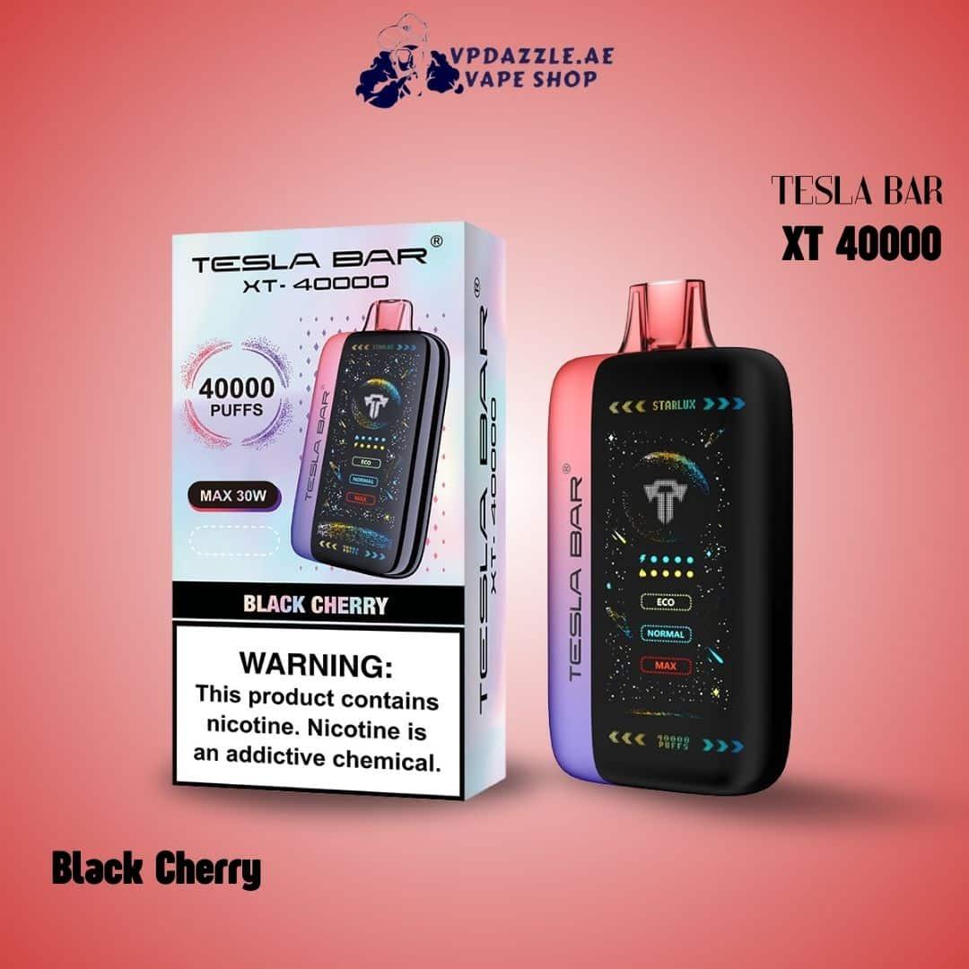 Tesla Bar XT Black Cherry 40000 puffs