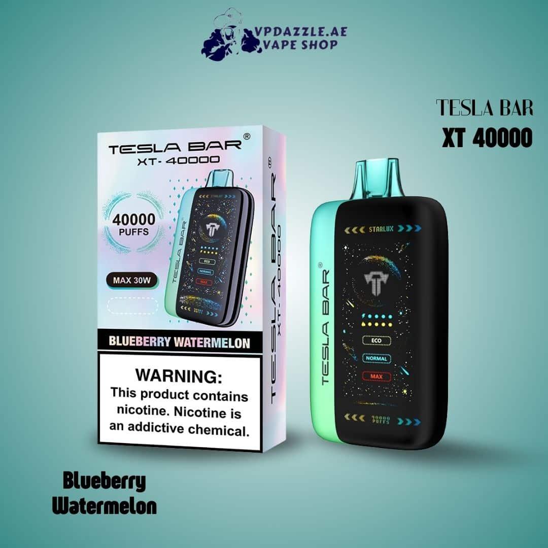 Tesla Bar XT Blueberry Watermelon 40000 puffs