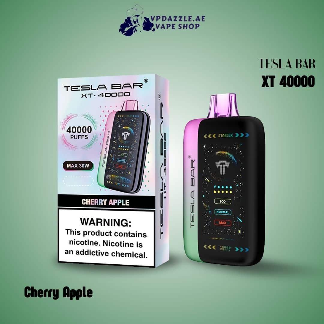Tesla Bar XT Cherry Apple 40000 puffs