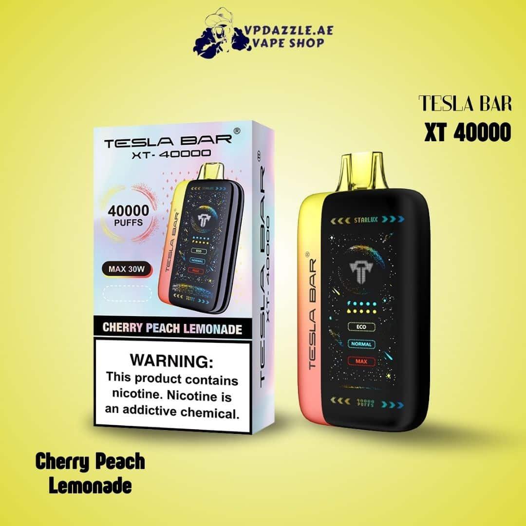 Tesla Bar XT Cherry Peach Lemonade 40000 puffs