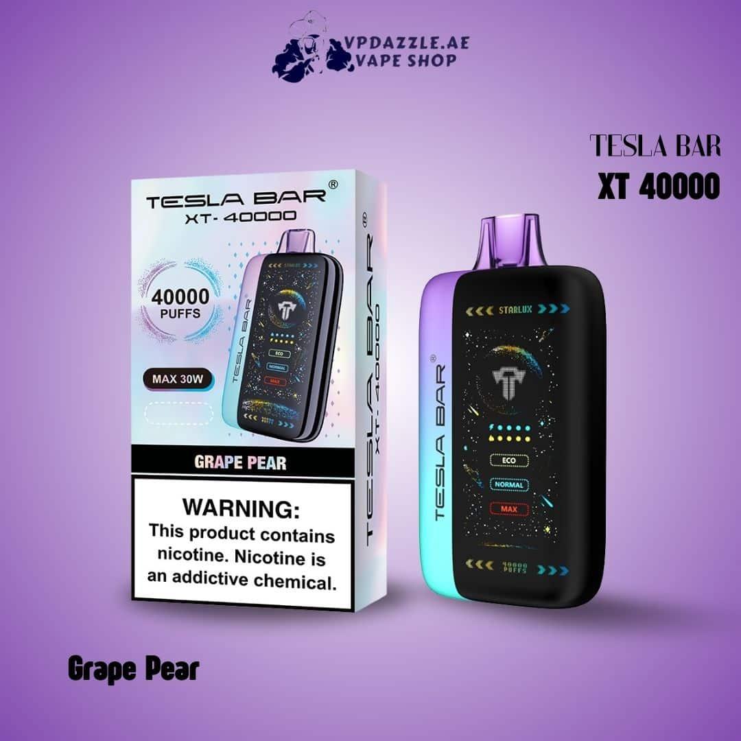 Tesla Bar XT Grape Pear 40000 puffs