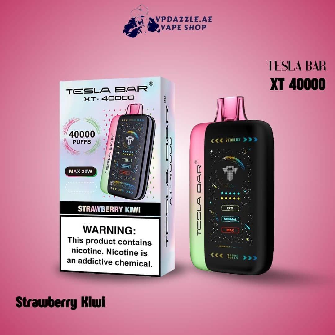 Tesla Bar XT Strawberry Kiwi 40000 puffs