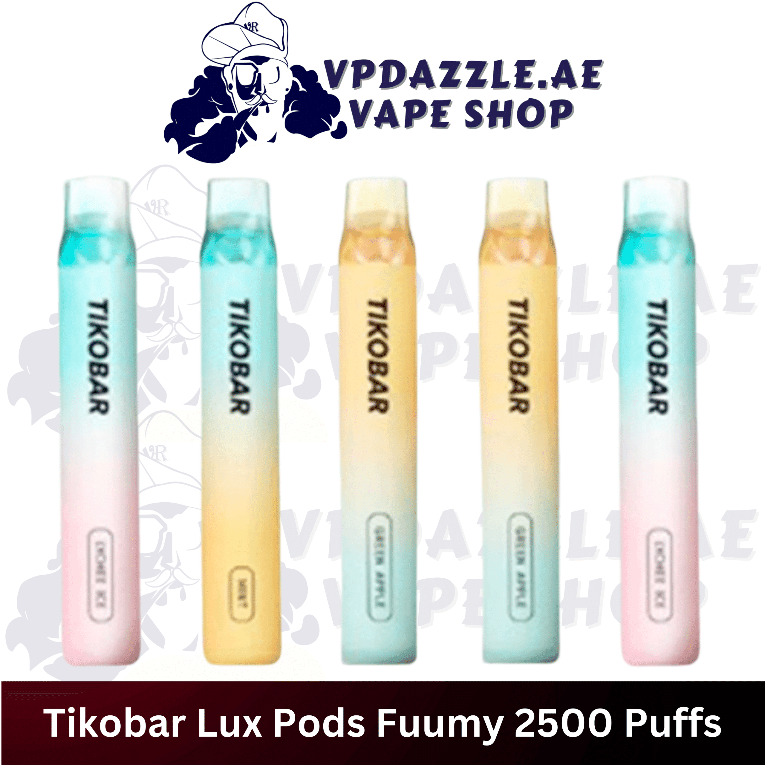 Tikobar Lux Disposable Pod 2500 Puffs
