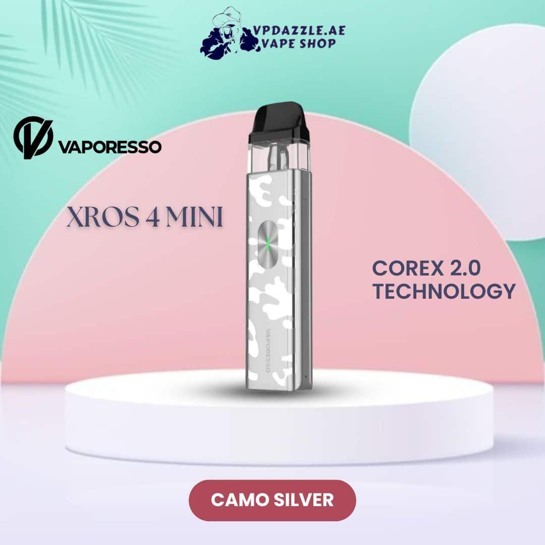 VAPORESSO XROS 4 MINI POD Camo Silver COLOR