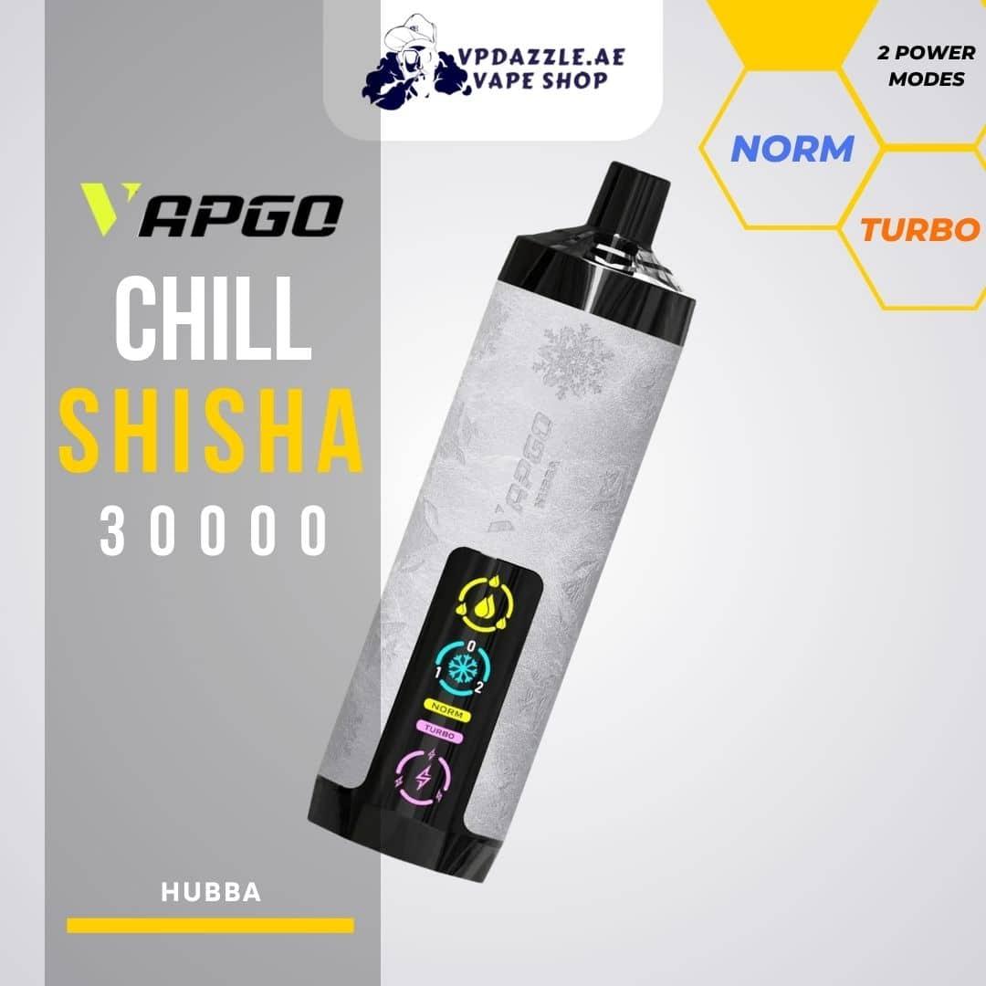 Vapgo Bar Chill Shisha Hubba 30000 Puffs