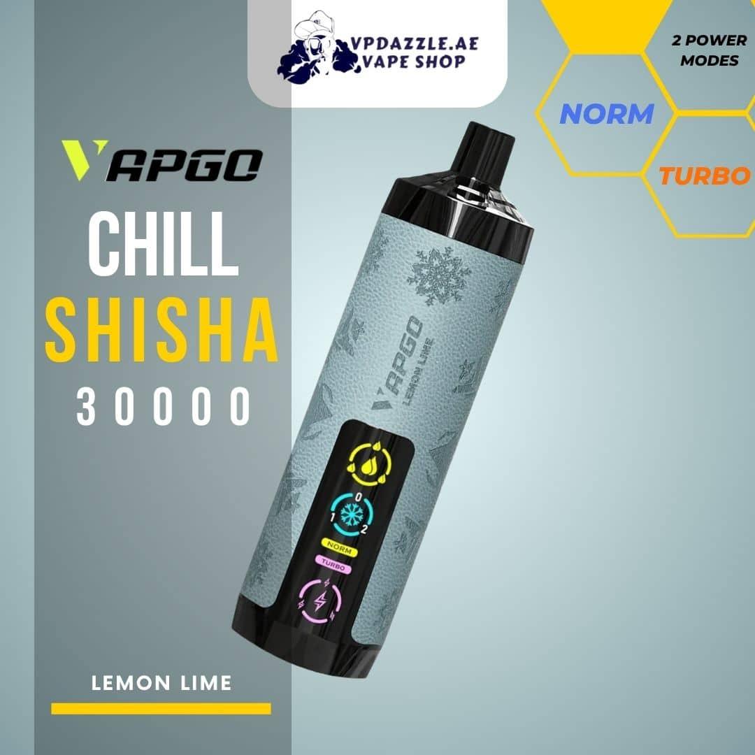 Vapgo Bar Chill Shisha Lemon Lime 30000 Puffs