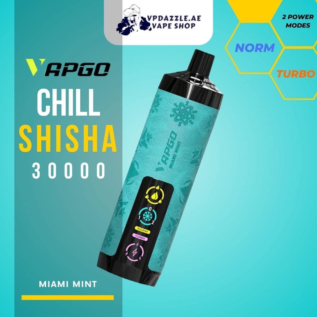 Vapgo Bar Chill Shisha Miami Mint 30000 Puffs