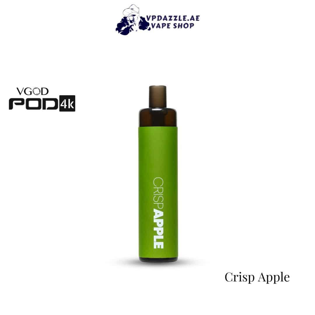 Vgod 4k Pod Crisp Apple 4000 puffs