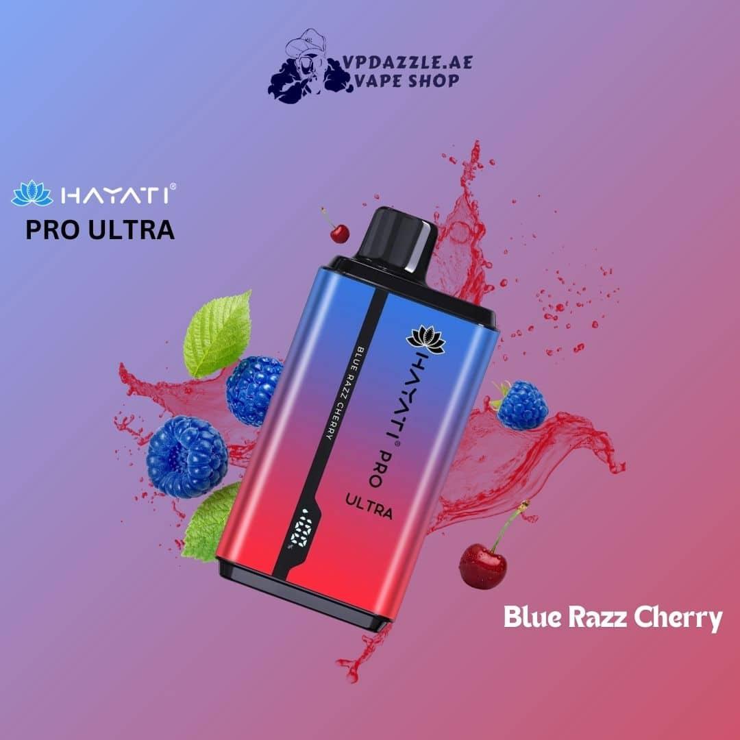 hayati pro ultra Blue Razz Cherry 15000 puffs