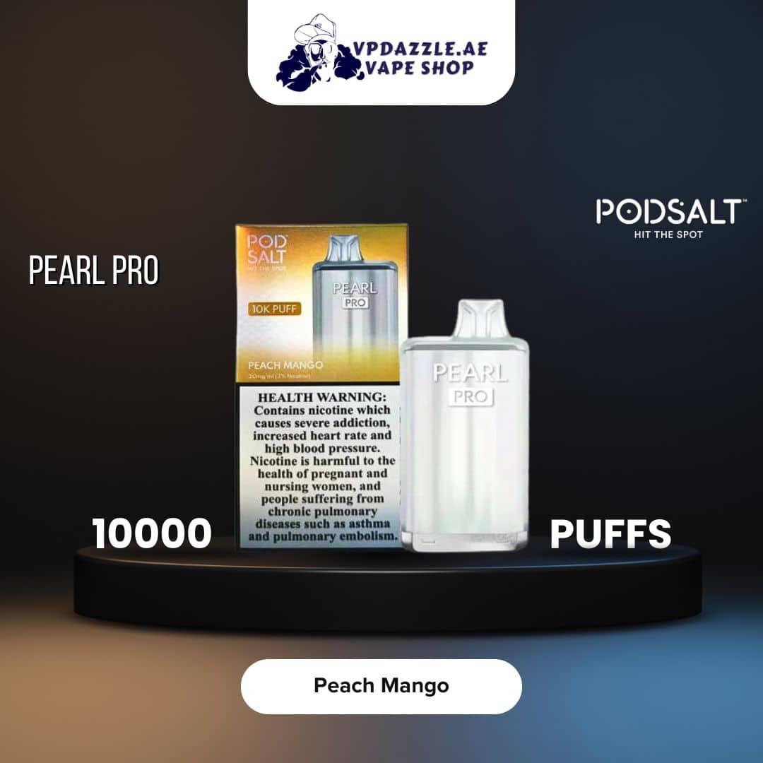 pod salt pearl pro Peach Mango flavours 10000