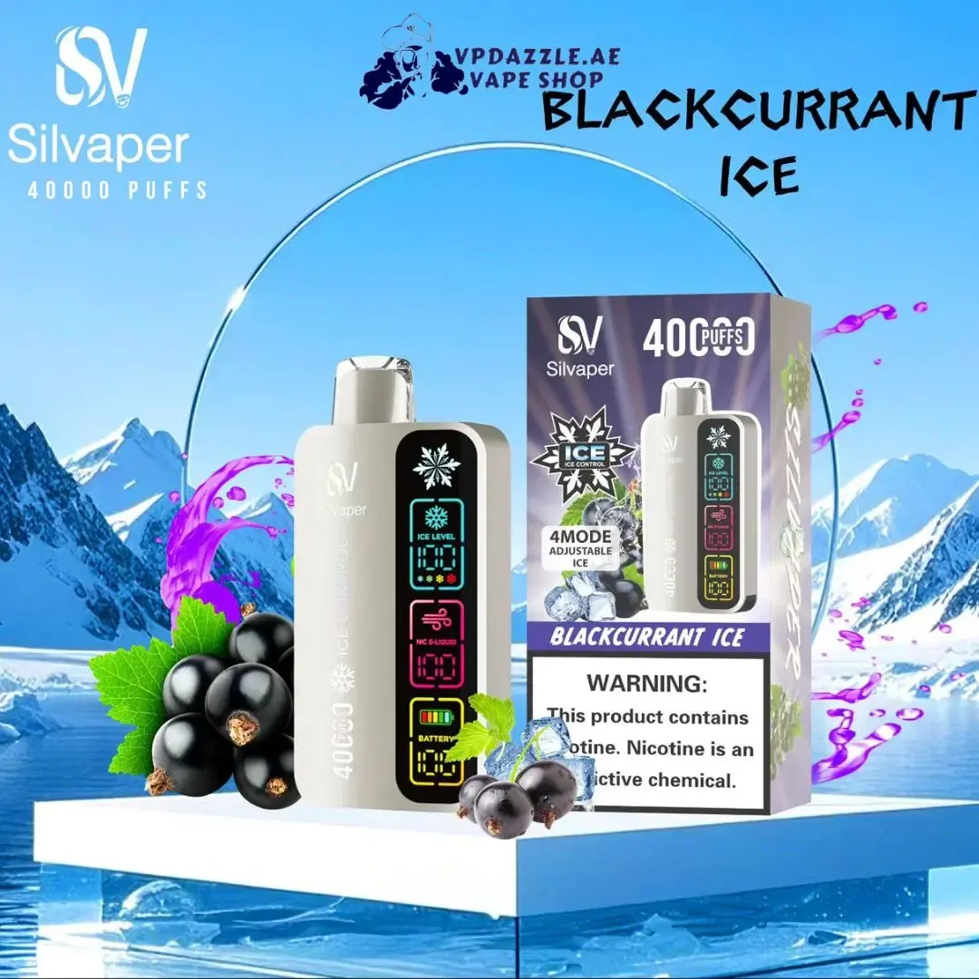 Silvaper Ice Black Dragon 40000 puffs