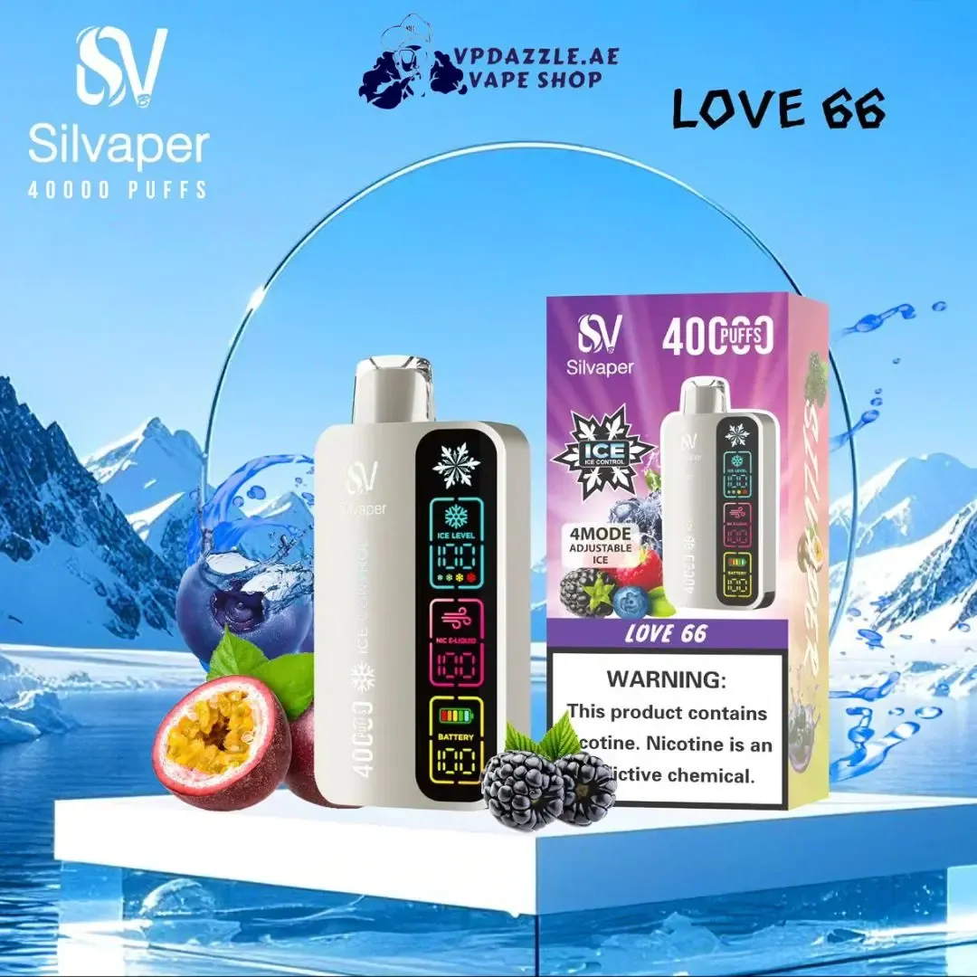 Silvaper Ice Black Dragon 40000 puffs