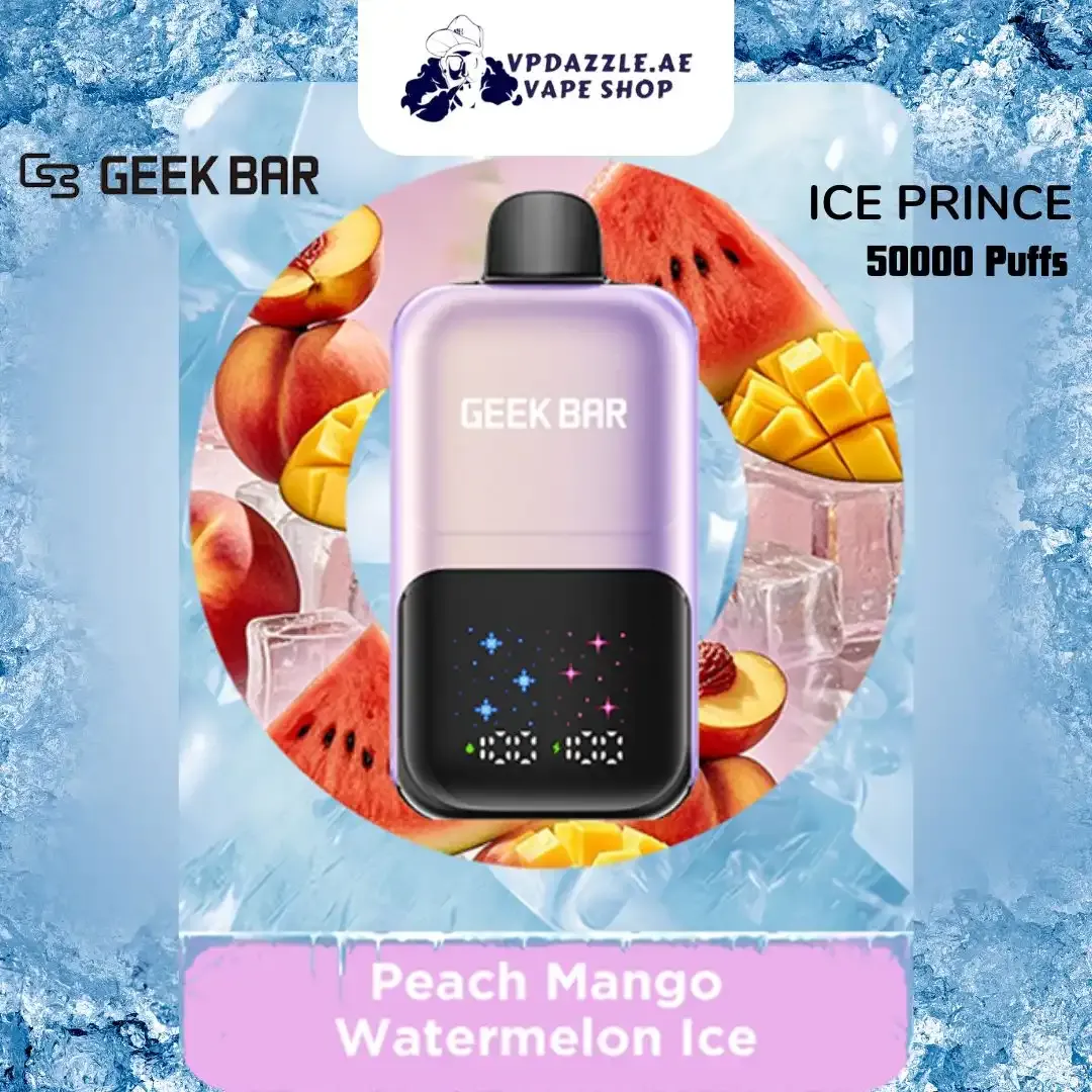 geek-bar-iceprince blueberry raspberry ice flavor 50000 puffs