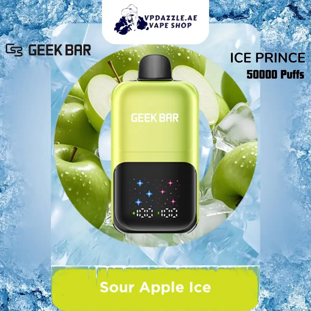 geek-bar-iceprince blueberry raspberry ice flavor 50000 puffs