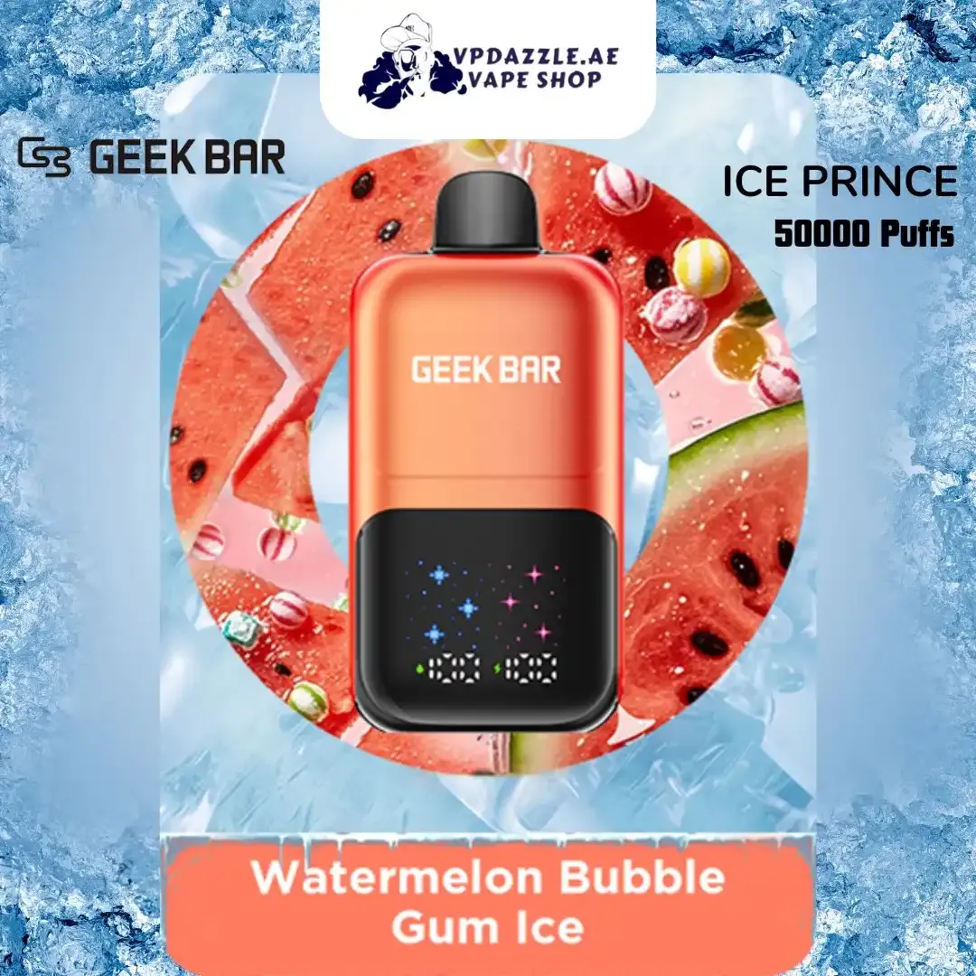 geek-bar-iceprince blueberry raspberry ice flavor 50000 puffs