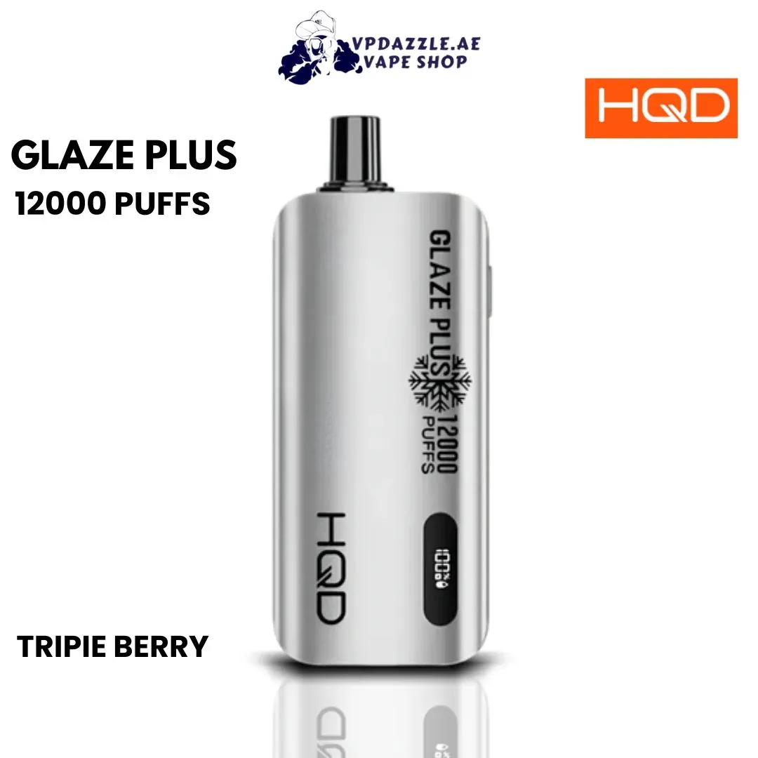 HQD Glaze Plus  Black Ice 12000 puffs