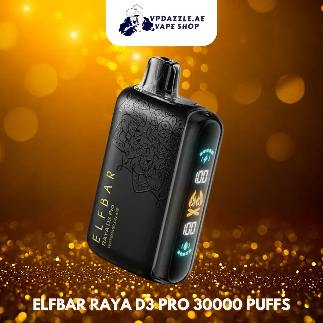 elfbar raya d3 pro bluberry ice flavor 30000 puffs