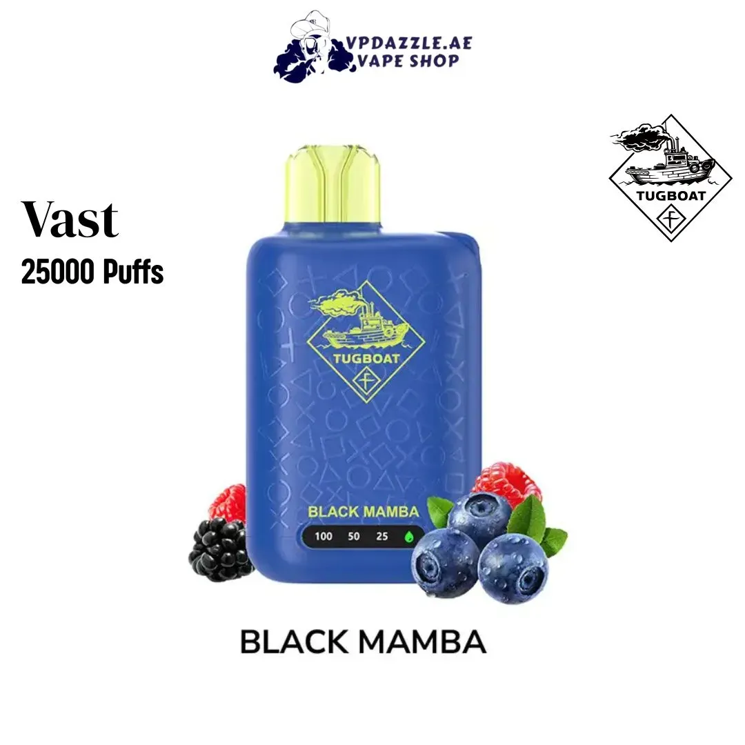 tugboat-vast-black-mamba-25000-puffs