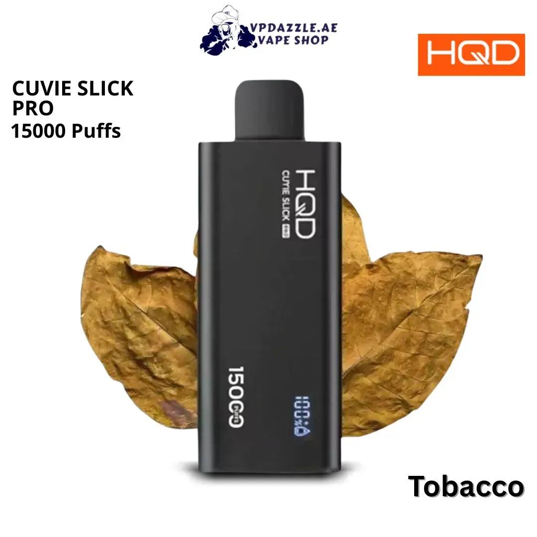hqd-cuvie-slick-pro-tobacco-15000-puffs