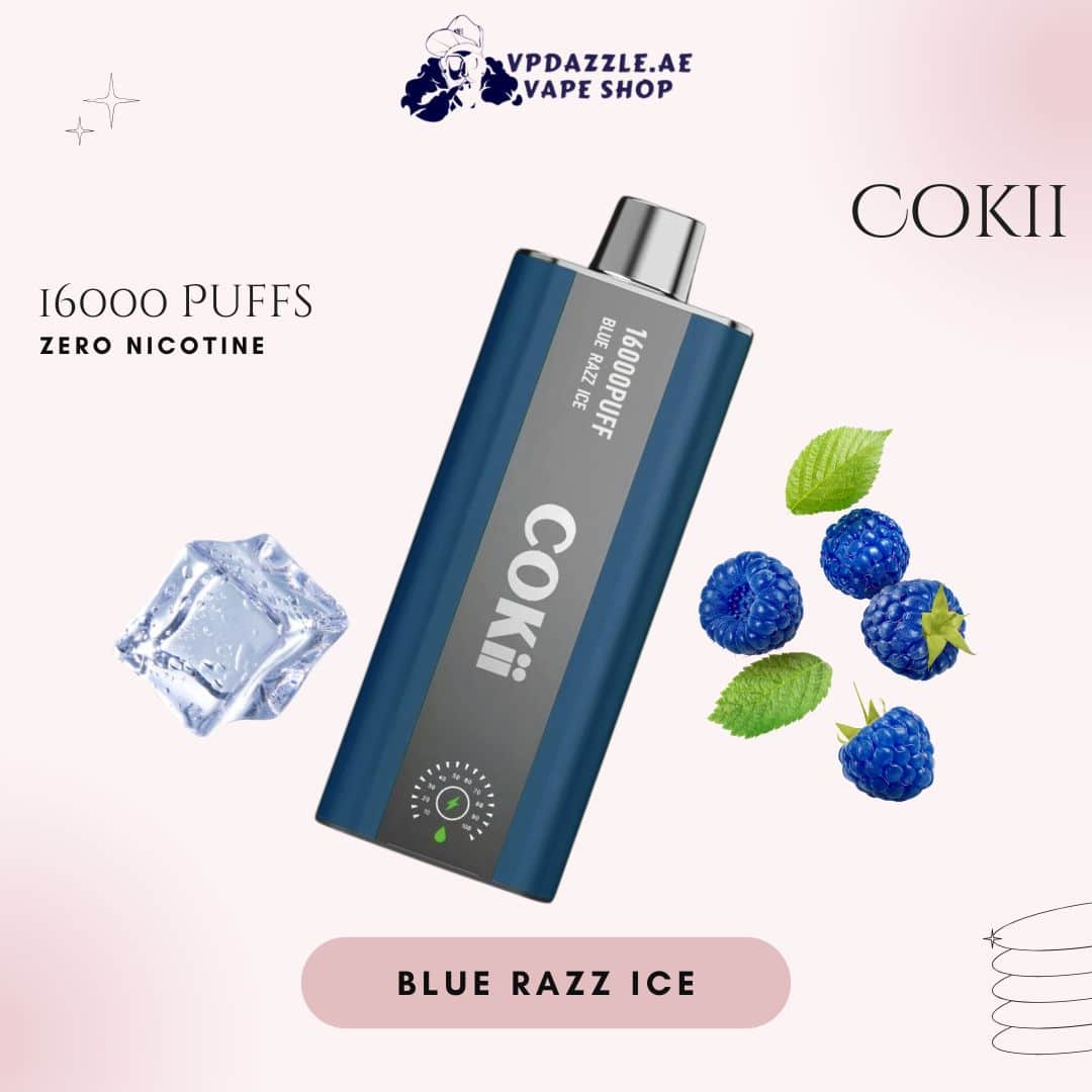 Cokii Blue Razz Ice 16000 Puffs